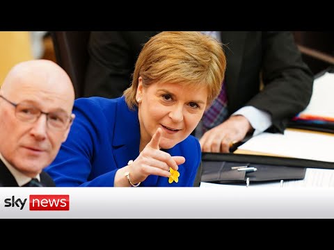 Scotland: Emotional Sturgeon bows out of First Minister's Questions