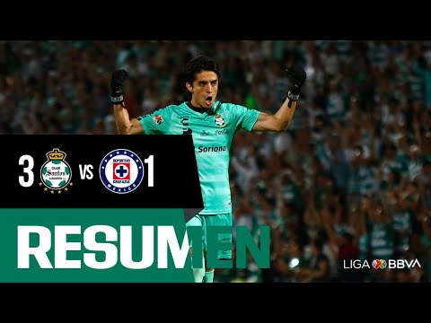 Santos Vs Cruz Azul Jornada 18 Liga Mx Apertura 2019