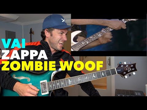 Guitar Teacher REACTS: Zappa Plays Zappa W/ Steve Vai "Zomby Woof" LIVE 4K