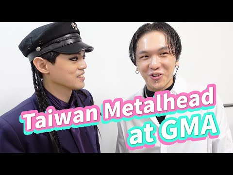 Taiwan Metalhead reaction at GMA backstage talking about BLACKPINK