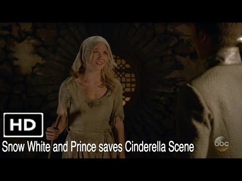 Once Upon a Time 6x03 "Snow White and Prince saves Cinderella" Scene Season 6 Episode 3