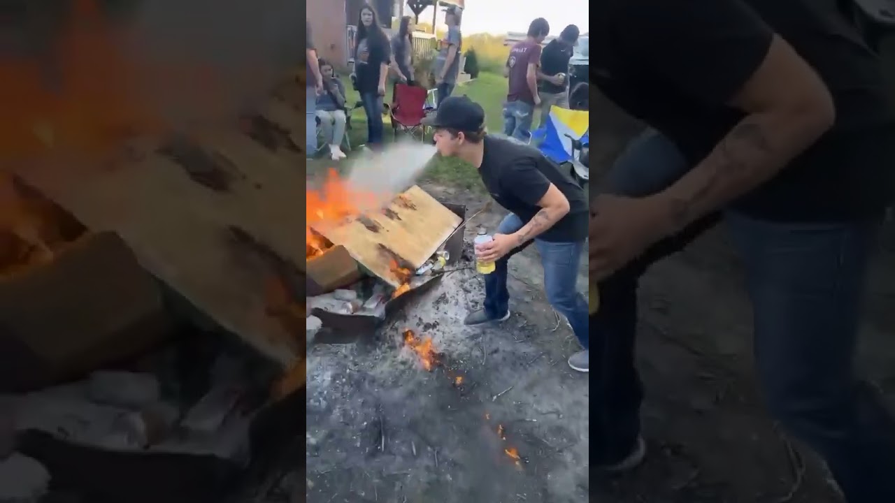 Fire and Alcohol Don't Mix Up