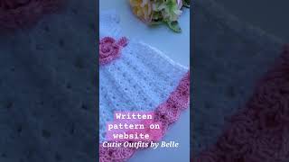 Download lagu ✅️ Written Pattern 💖 Crochet Baby Dress Pattern Available on my website and Etsy Shop #crochet #baby mp3