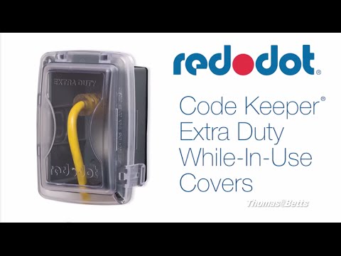 Red Dota Code Keeper Extra Duty While in Use Covers