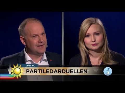 "Partiledarna var vansinnigt taggade" - Nyhetsmorgon (TV4)