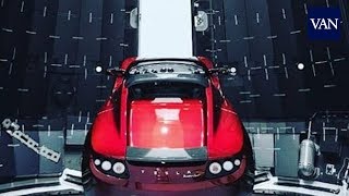 ¡Un auto Tesla en el espacio! (video)