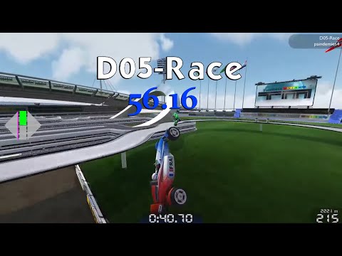 [TAS] Trackmania D05-Race 56.16 | - 1.52 RTA | - 0.41 TAS