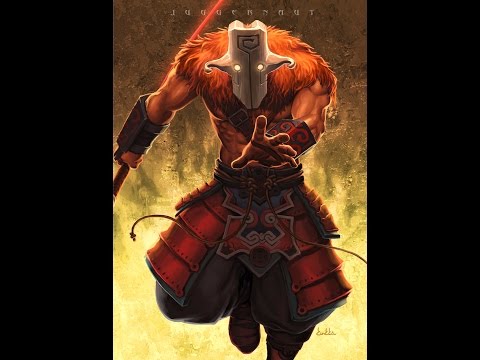 Dota 2 Juggernaut Rampage in ranked match