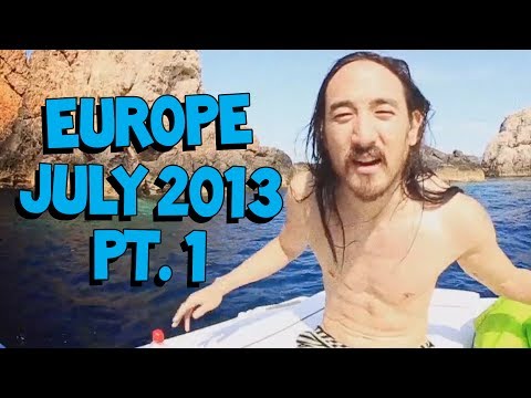 Crazy Europe Tour July 2013 (ft. Knife Party, Zedd, and more!) - On The Road w/ Steve Aoki #79