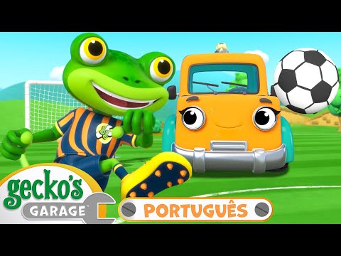 A Partida de Futebol! | Melhores Episódios do Gecko! | Desenhos Animados Infantis em Português