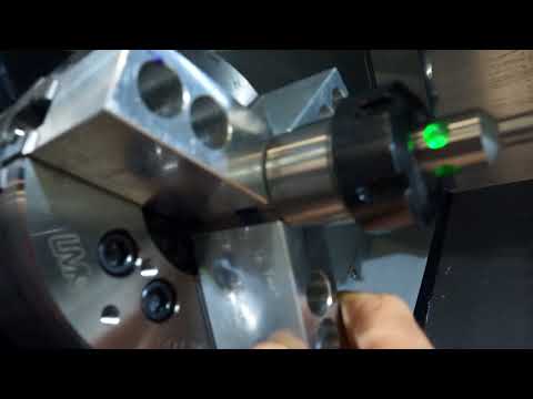 Haas CNC Lathe Poor Mans Probe Part 1