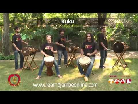 Kuku rhythm sounds like this!