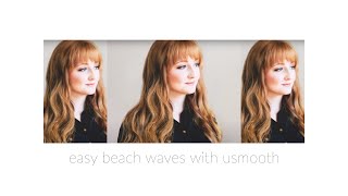 Easy Beach Waves with usmooth