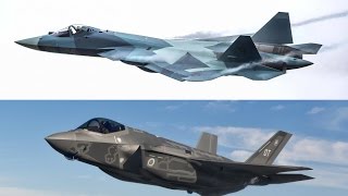 Russian military expert comparing F-35 and T-50 (PAK-FA) (English subtitles)