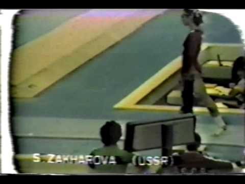 1st T URS Stella Zakharova V - 1980 Olympic Games 9.750