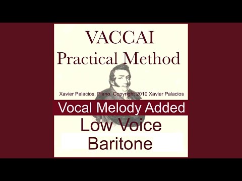 Practical Vocal Method: Lesson XII Runs and Scale Passages in B-Flat Major, Andantino