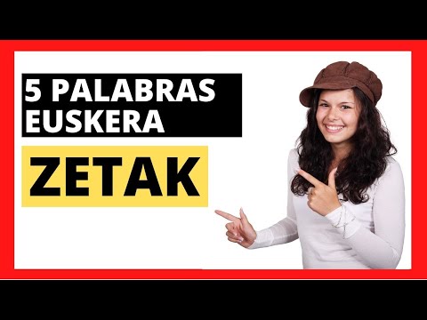 🔥 APRENDER EUSKERA🔥 5 PALABRAS nuevas [TRUCO]