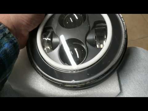 7 inch round Vanagon LED headlights part 1