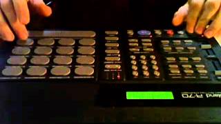 Roland R70 Human Rhythm Composer drum machine