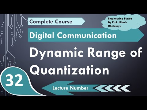 Dynamic range of Quantization in digital communication by engineering funda