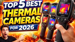 Top 5 Best Thermal Cameras 2026 🔥 | FLIR TG165-X, TOPDON TC004 Mini & More (Buyer’s Guide)