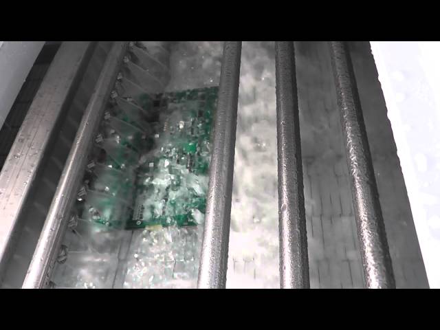 HD footage of the Technical Devices Company's Flood Box in operation on a Nu/Clean 800 Series Inline Cleaner
