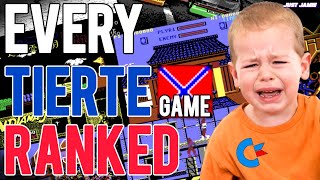 The Ultimate Torture Video - Every Tiertex C64 Game Ranked #commodore64 #c64 #c64games