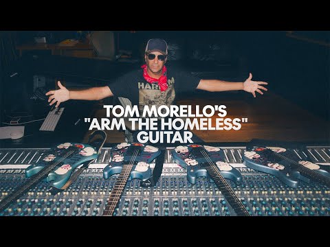 Tom Morello on his "Arm the Homeless" Guitar, how he built his sound and his new collab with Fender
