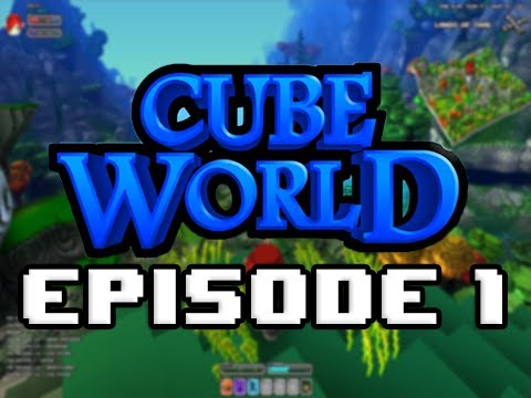 Cube World - Alpha - Episode 1 - Villagers & Mages!