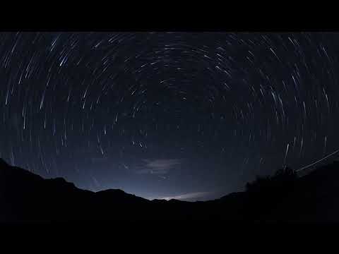 October star trails