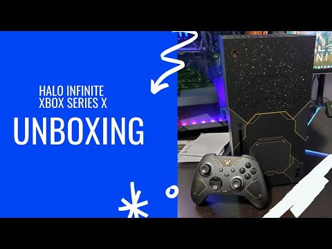 Halo Infinite Xbox Series X Unboxing