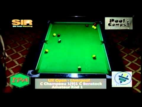 UK Open 2013 Liverpool - C Champeau v C Benstock