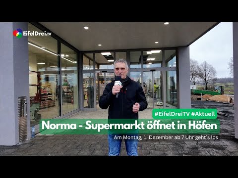 🎉 Neueröffnung in Höfen! 🎉Der brandneue @NORMA -Supermarkt in #Höfen öffnet seine Türen. 🛒✨