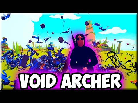 Surpercharged Void Archer vs Every Faction - TABS MODS GAMEPLAY