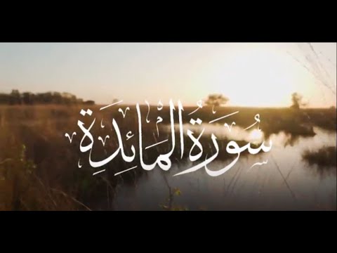 Heart touching Surah Al Ma'Aidah  Stress Relief Beautiful Recitations  Meditation Bless (Telawet)