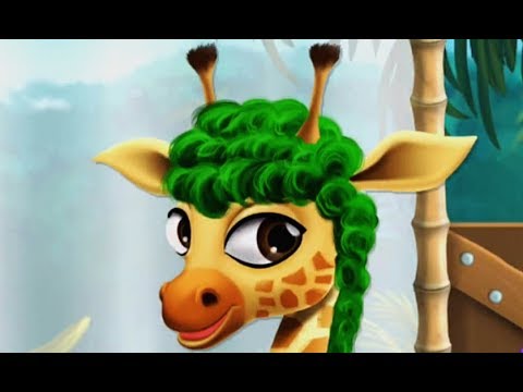 Baby Animal Hair Salon 2 | Салон Красоты для малышек 2 - Развивающий мультик | Children's Cartoon