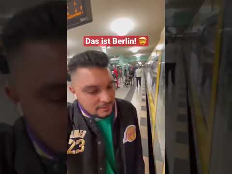 Crowded subway in Berlin! #shorts