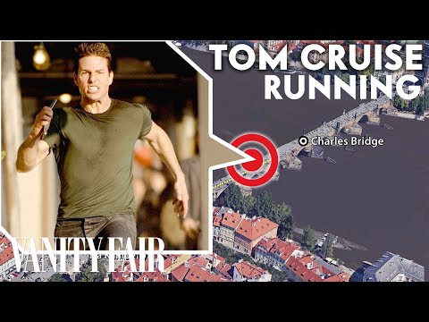 湯姆-克魯斯的每一個跑龍套的場景，都有圖可查｜《名利場》。 (Every Tom Cruise Running Scene, Mapped | Vanity Fair)