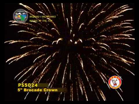 SC125BC01 - 5 INCH SHELL - WIZARD FIREWORKS - PS5024