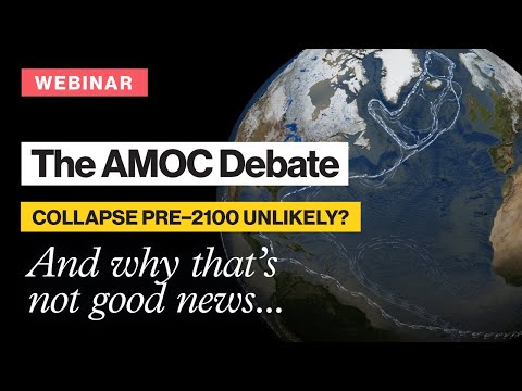 Will the AMOC Collapse? Insights from Climate Models | Jonathan Baker | ClimTip Webinar