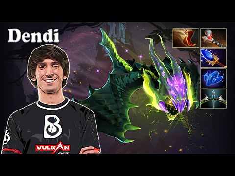 Dendi - Viper Midlane | Dota 2 7.29d Gameplay