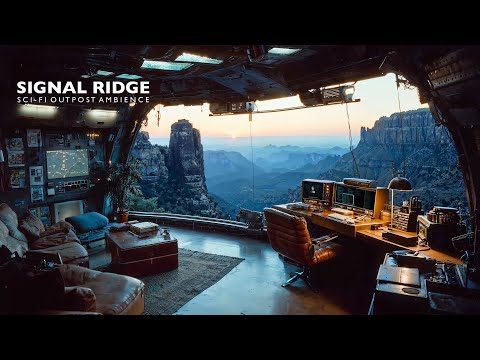 Echoes from Signal Ridge – Dark Sci-Fi Ambient Music [4K]