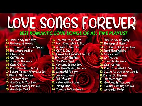 Love Songs Of All Time Playlist - Greatest Relaxing Love Songs 80's 90's - Old Love Songs