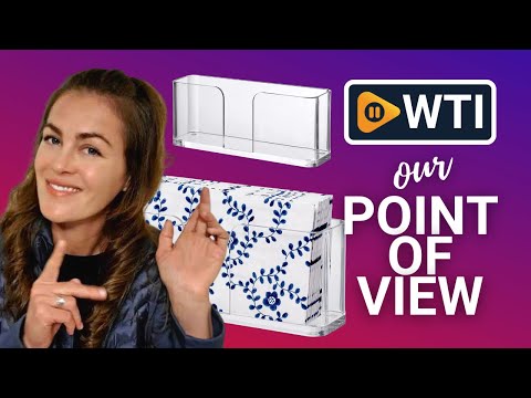 Amazing Abby Acrylic Towel Napkin Holder - WTI product video review