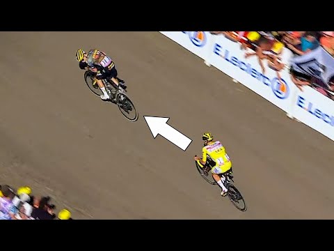Vingegaard ATTACKS Tadej Pogacar on Planche des Belles Filles | Tour de France 2022 Stage 7