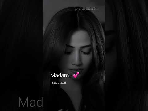 Madam Meri Taraf Dekhenge Toh Kuch Kahunga || Qalam Writes || Khaani || #foryou #ferozekhan #drama