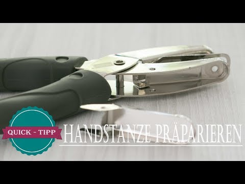 Quick Tipp #14 | Kreis-Handstanze präparieren für eine bessere Durchsicht | Stampin' Up!
