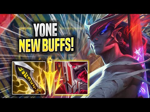 KOREAN CHALLENGER TRIES YONE WITH NEW BUFFS! - Korean Challenger Plays Yone MID vs Galio!