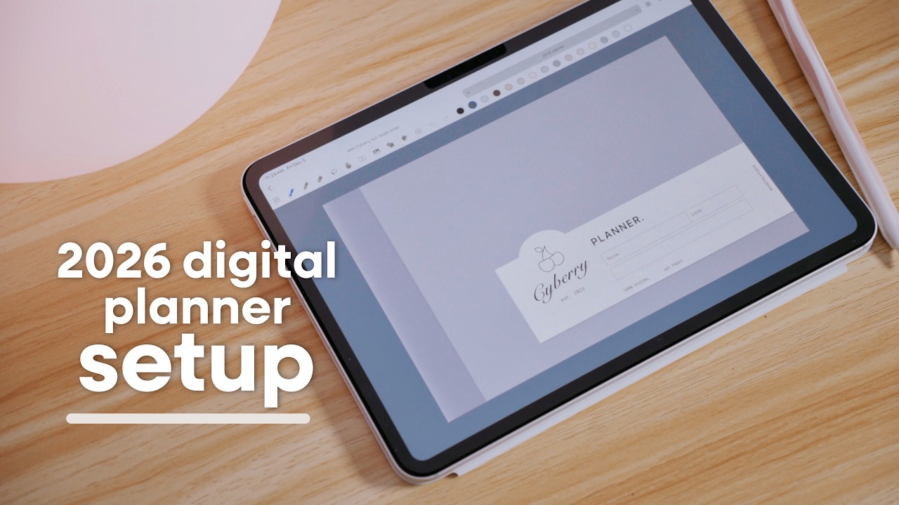 2026 Digital Planner Setup ✨ Vision Board, Goals, Pages Setup