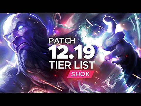 12.19 MID LANE TIER LIST